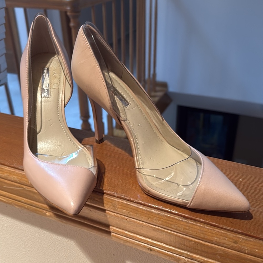 BCBGEneration high heels, pink/taupe 8